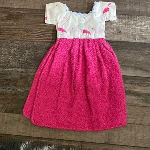 Homemade oven towel dress